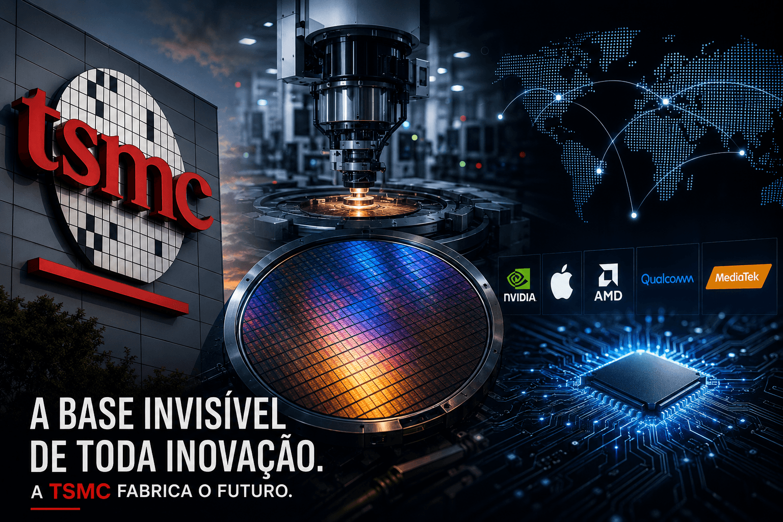 Como a TSMC Se Tornou a Empresa Mais Importante da Indústria de Chips