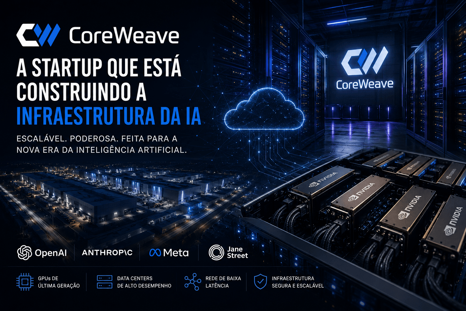 CoreWeave: A Startup Que Está Construindo a Infraestrutura da IA