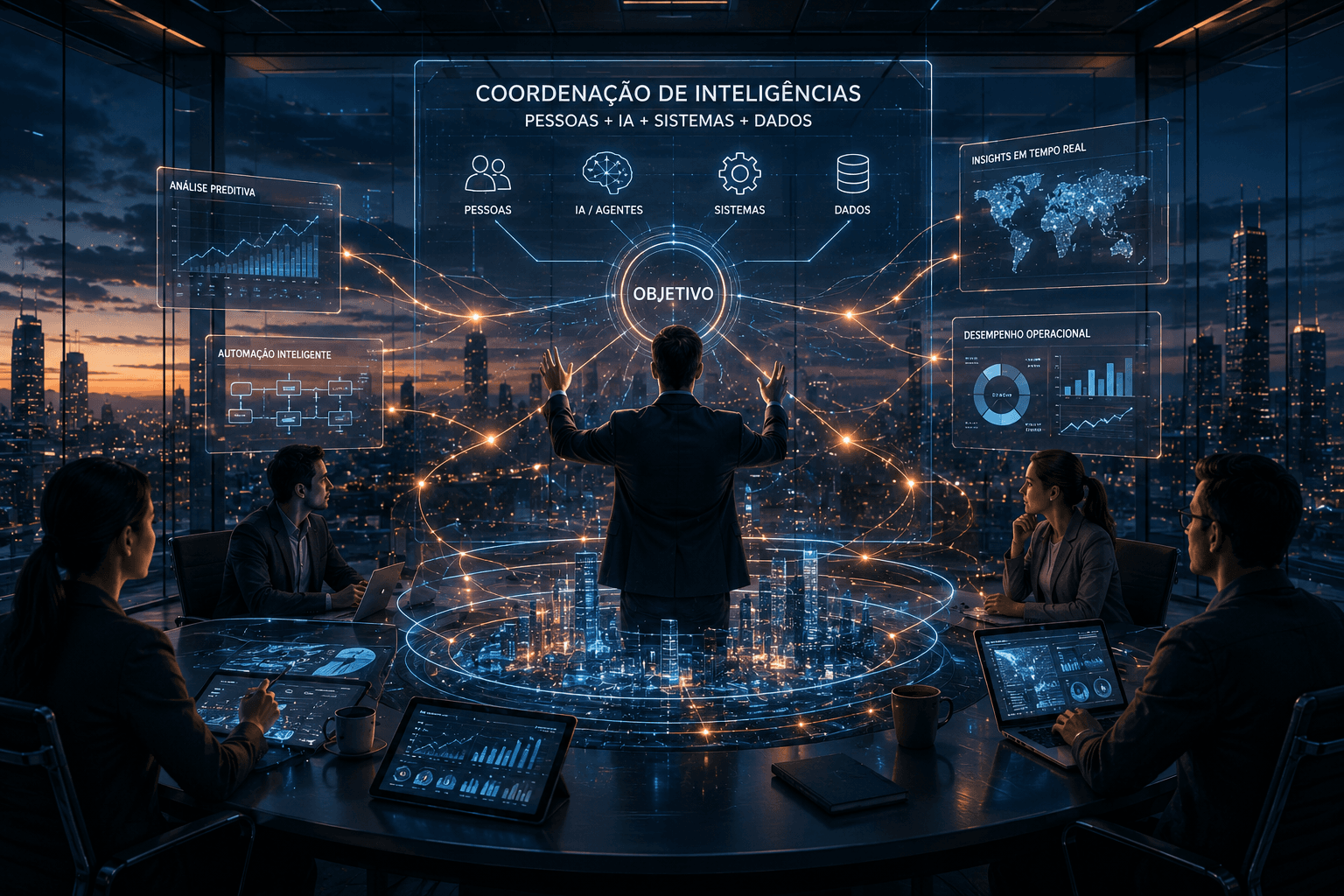 O Futuro Vai Pertencer a Quem Consegue Coordenar Inteligência