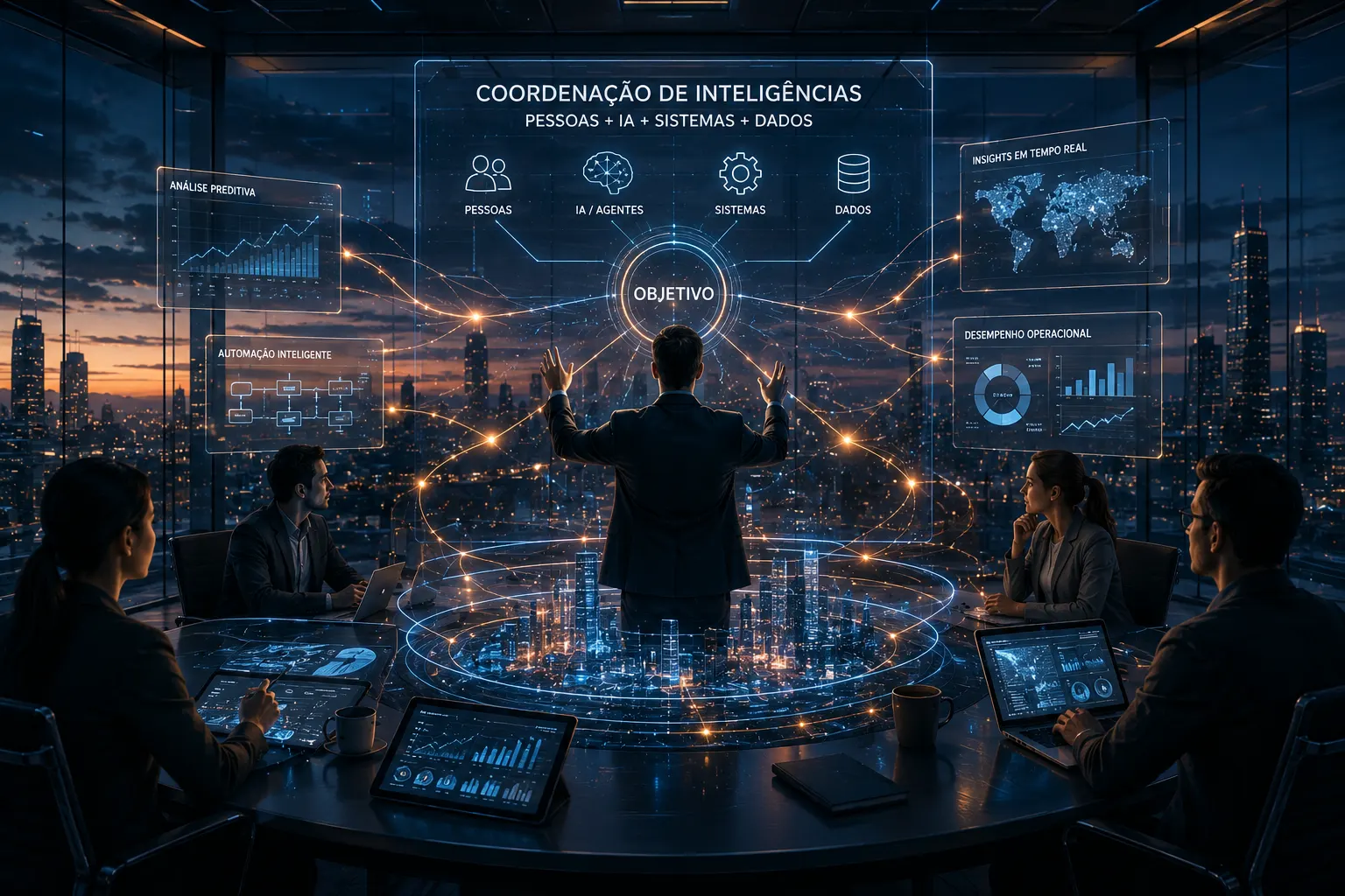 O Futuro Vai Pertencer a Quem Consegue Coordenar Inteligência
