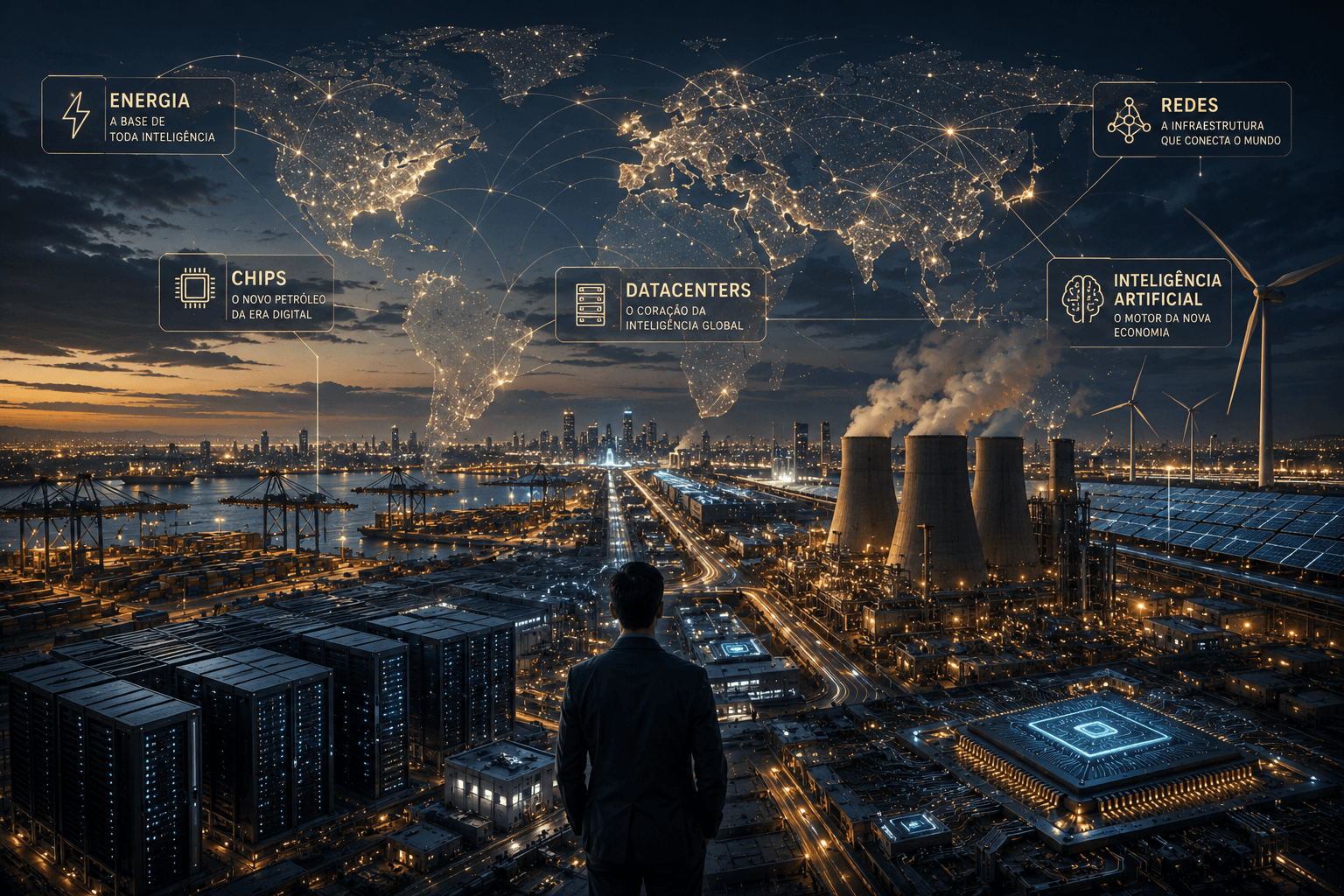 A Nova Corrida Global Será Pela Infraestrutura de Inteligência Artificial