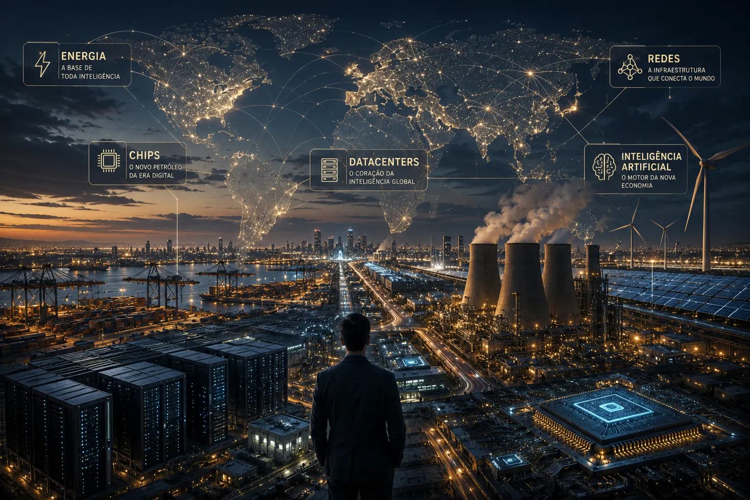 A Nova Corrida Global Será Pela Infraestrutura de Inteligência Artificial